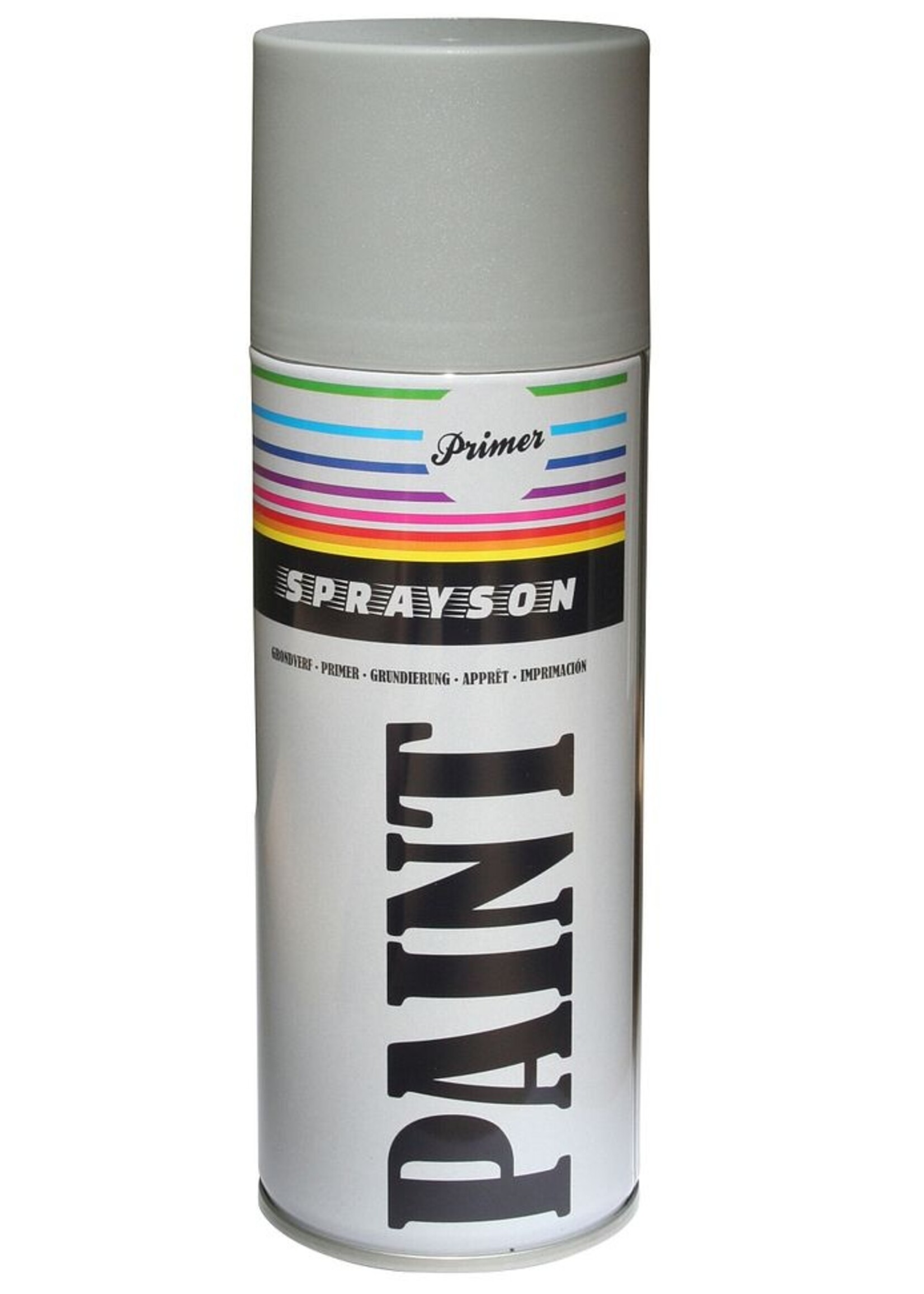 Sprayson Spuitbus 400 ml Primer Grijs - Spuitbus Primer - 400 ml Primer - Grijs