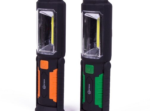 Höfftech Looplamp Cob + Magneet - Werkplaatsverlichting - Handige Magneetlamp