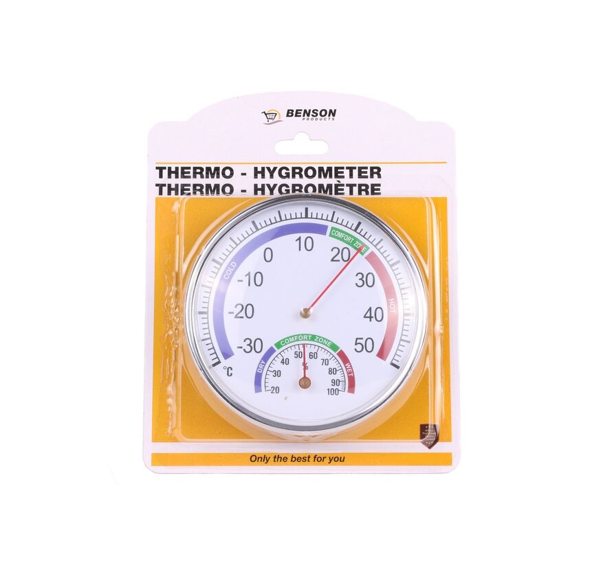 Thermo-Hygrometer Comfort Thermometer - Indoor Hygrometer Digital Humidity Gauge