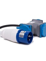 Benson Electric Cee Verloop Contra 3-Weg - Cee Verloopstekker Cee Adapter Cee Contra 3-Weg