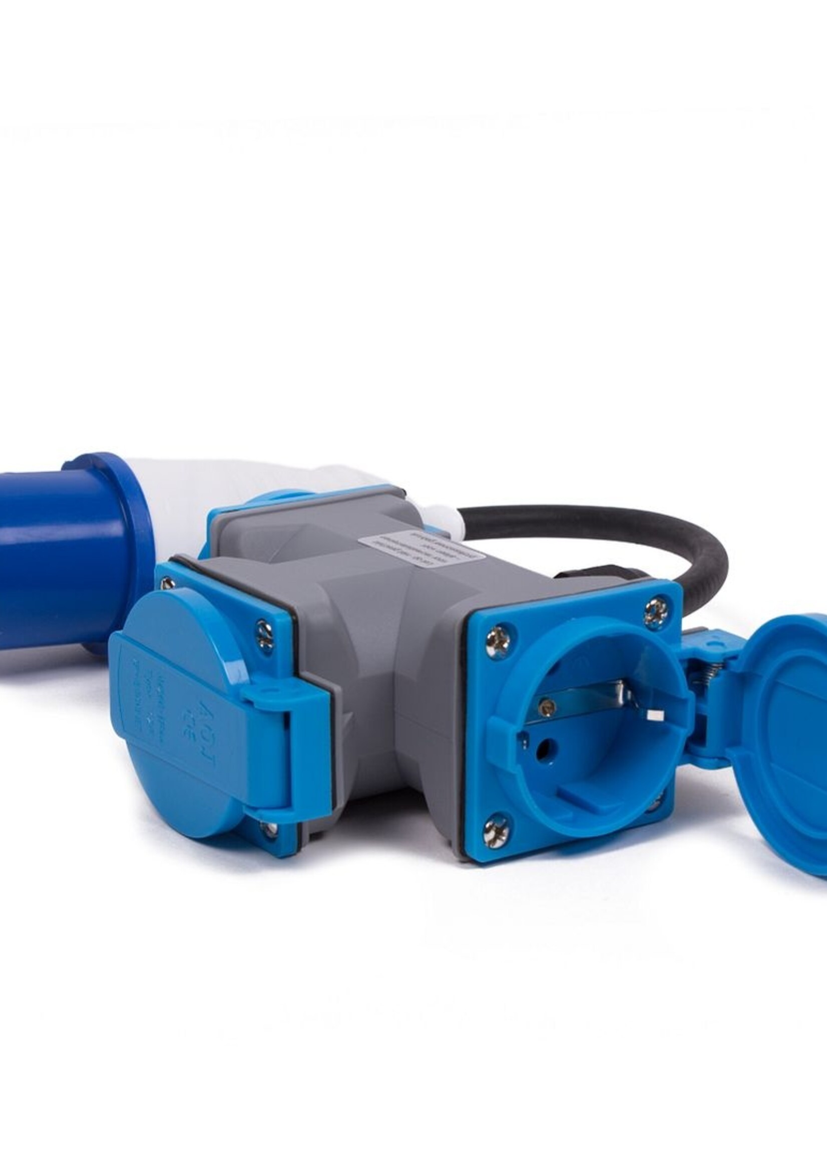 Benson Electric Cee Verloop Contra 3-Weg - Cee Verloopstekker Cee Adapter Cee Contra 3-Weg