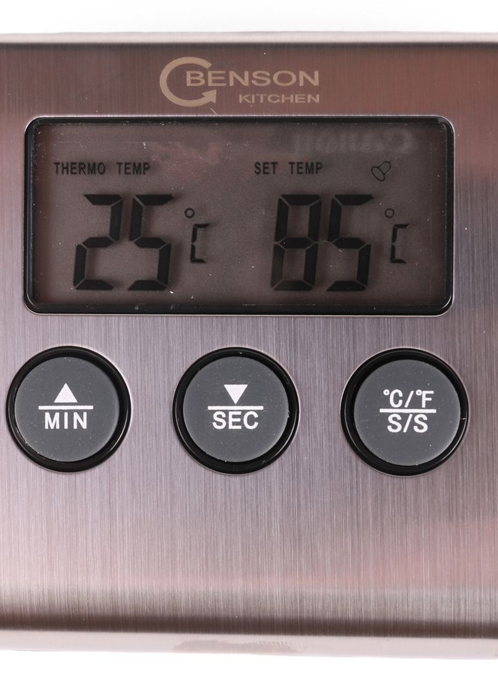 Benson Home Keukenthermometer Digitaal met Timer - Kookthermometer