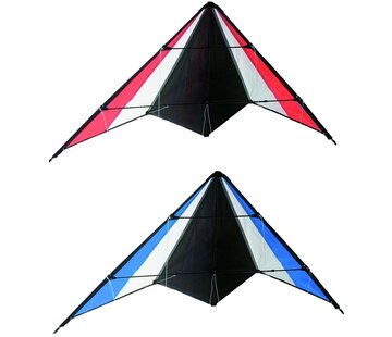 Vlieger Stuntvlieger 130 x 60 cm - Polyester Vlieger - Dubbele Handvat Stuntvlieger