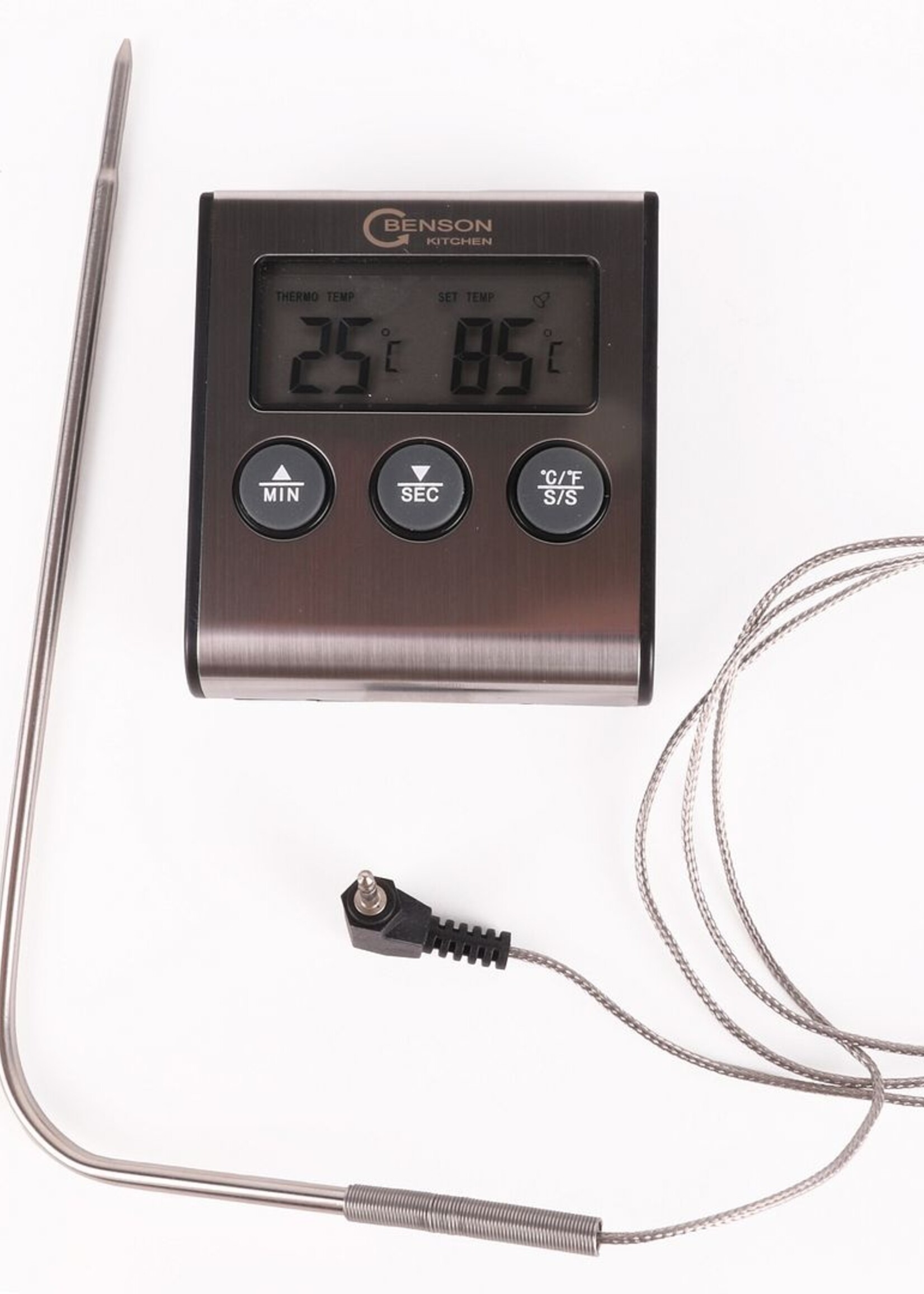 Benson Home Keukenthermometer Digitaal met Timer - Kookthermometer