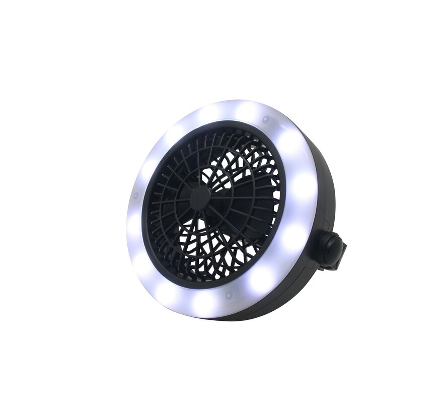 Lamp + Ventilator 2 in 1 LED - Draagbare Verlichting - Multi-Functionele Fan