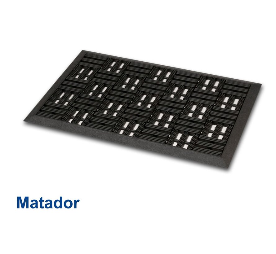 Deurmat rubber matador 45 x 75cm