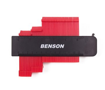 Benson Tools Profielmeter Vergrendelbaar 125mm - Randenmeter - Magnetische Profielkopieerder