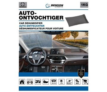 Benson Automotive Auto-ontvochtiger Herbruikbaar 1kg - Vochtabsorber Auto