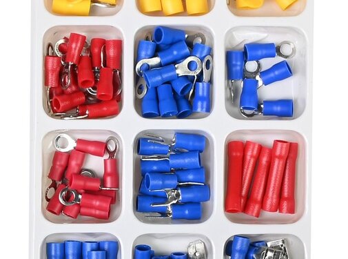 Benson Kabelschoenset 100 Dlg - Elektrische Kabelschoenen Kabelaansluitingen Krimpconnectoren