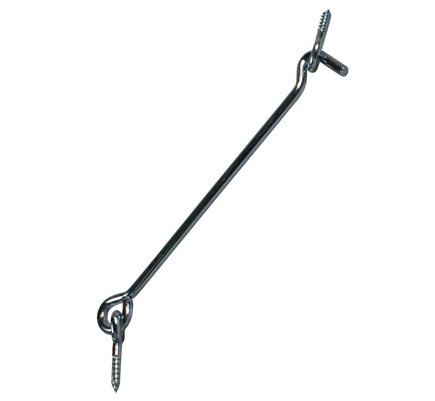 Windhaak 12 cm - Windschermhaak Campinghaak Tarp haak Tentharinghaak