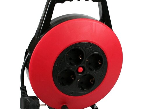 Benson Kabelbox 7,5 Mtr + Grip - Kabelopslag Kabelhouder