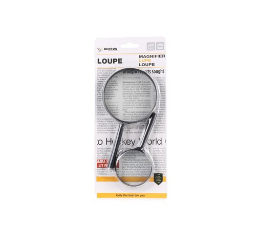 Benson Loupe 2 Dlg - Loupe Vergrootglas Juweliersloep