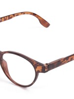Leesbril Moskou Demi Brown +3.50 - Bril