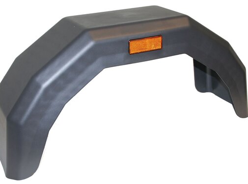 Benson Automotive Aanhangwagen Spatbord Flex Kunststof 13 inch - Spatbord Aanhanger