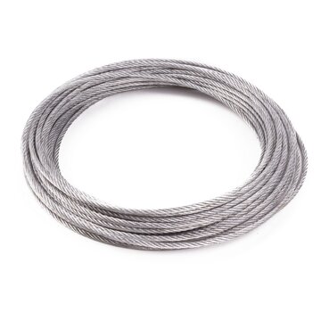 Stahlex Staalkabel 15 Meter x 3 mm - Trekkoord Staalkabel