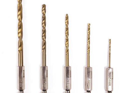 Benson Boorset 5 dlg Tita Bit 4/5/6/8/10 mm