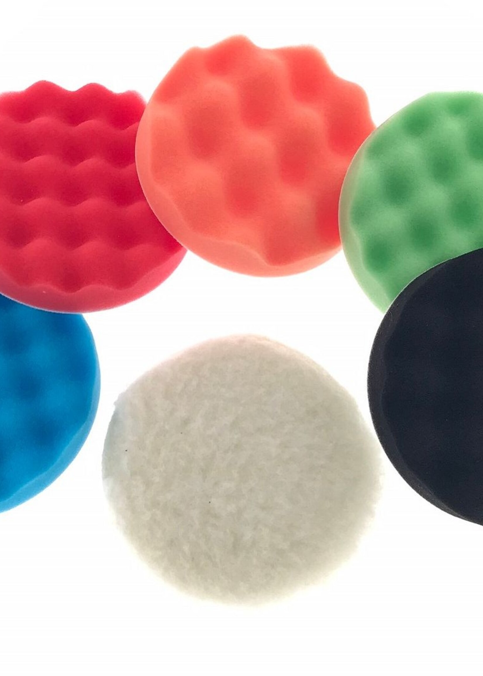 Benson Polijstset 6 dlg ø125mm - Auto Polijstset – ø125mm - 6 dlg