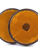 Benson Automotive Reflector rond Oranje 60 mm 2 dlg E-keur