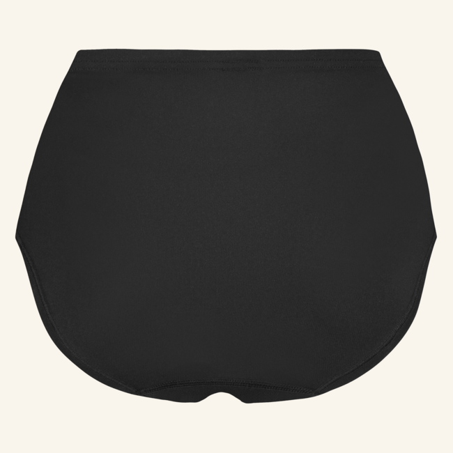 Women's maxi briefs with pockets - Black