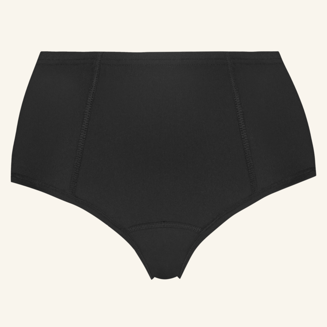Women's maxi briefs with pockets - Black