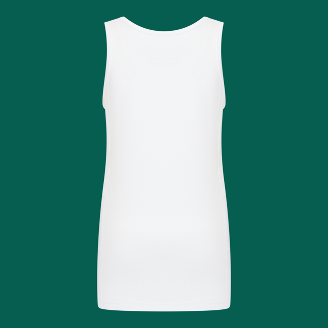 Singlet with pockets - White