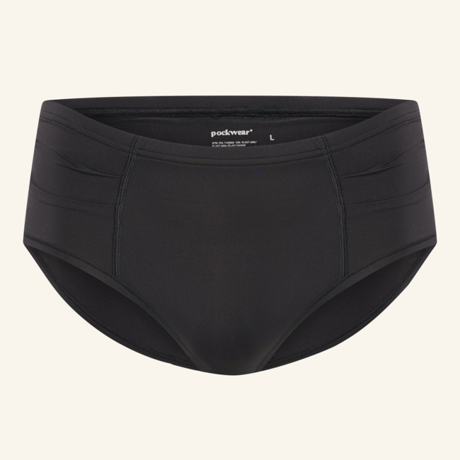Pockwear Dames high waist bikinibroekje met zakken
