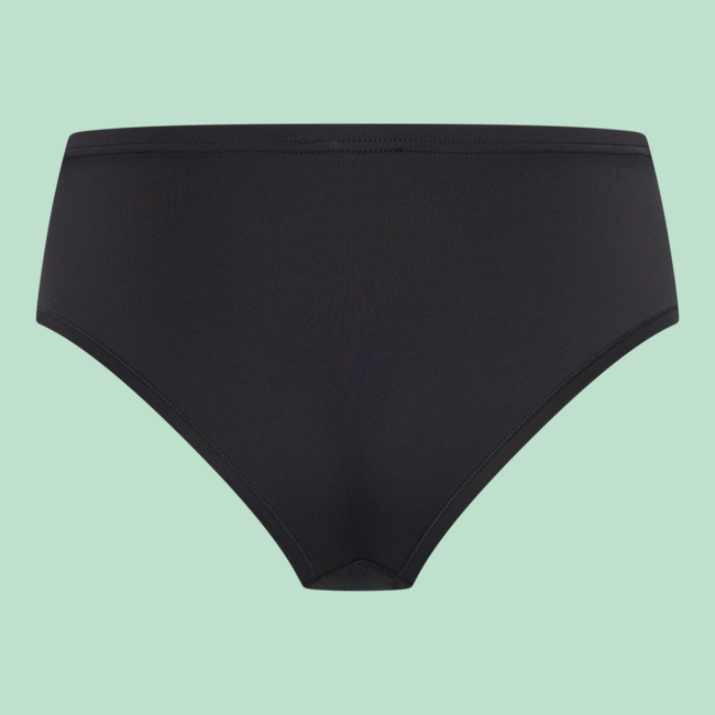 Dames mid rise bikinibroekje met zakken