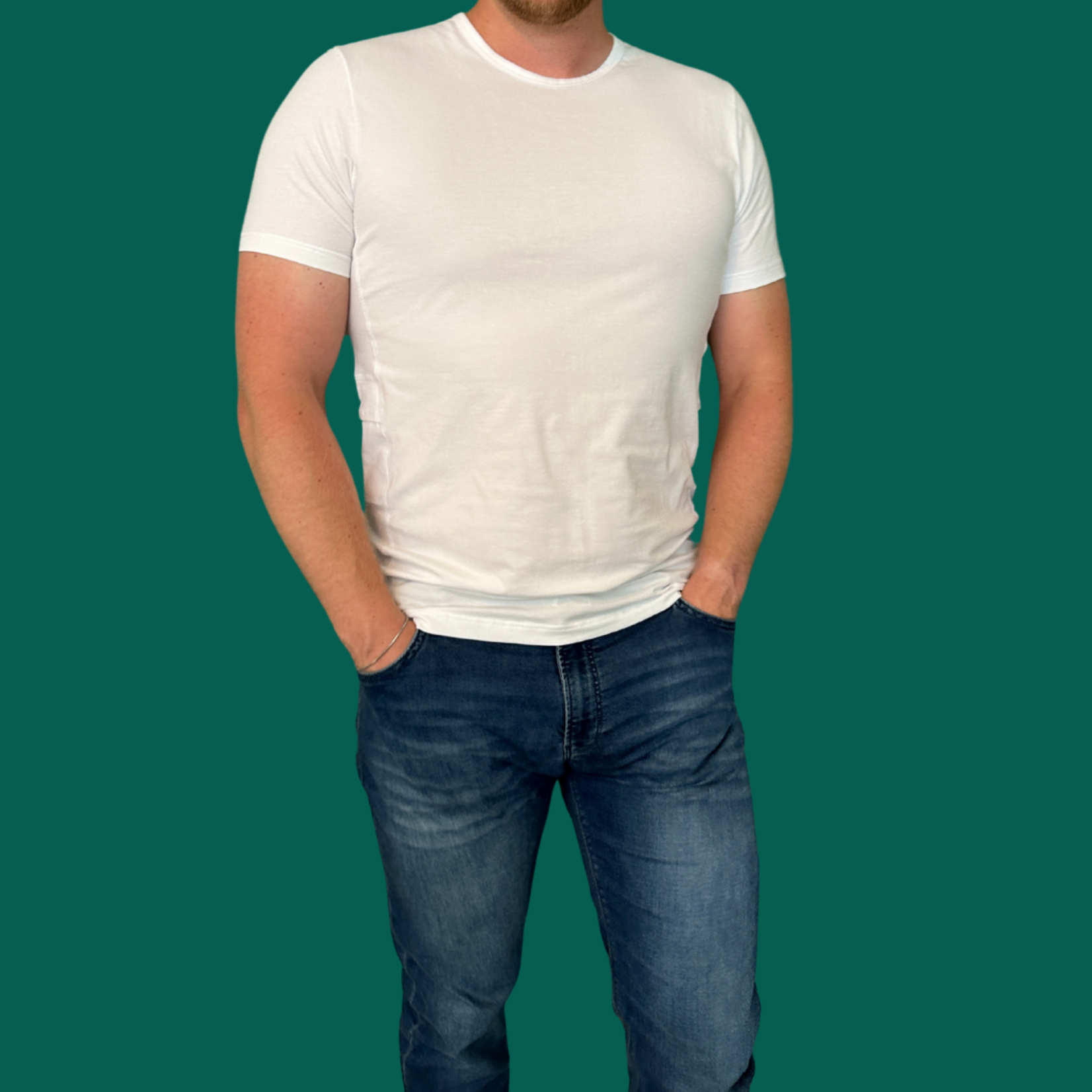 Pockwear Mannen T-shirt met zakken