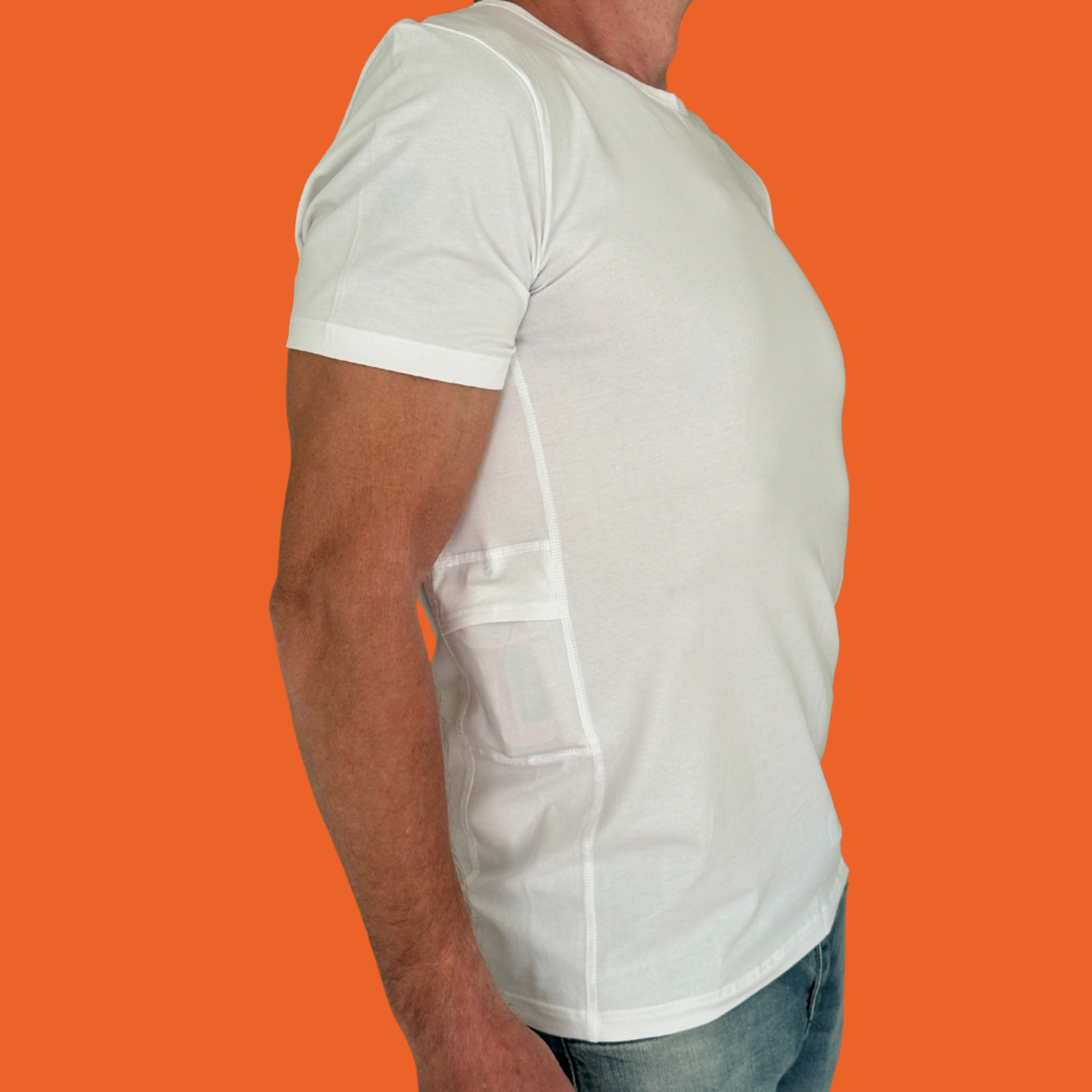 Pockwear Mannen T-shirt met zakken