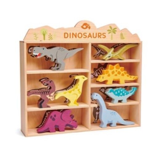 Tender leaf Set -Houten Dino's Tender leaf Set -Houten Dino's