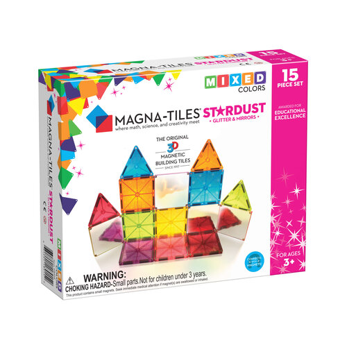 Magna-Tiles Magna-Tiles Stardust 15 st Magna-Tiles Magna-Tiles Stardust 15 st