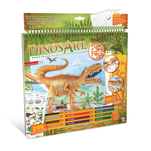 Dinosart Dinosart groot schetsboek