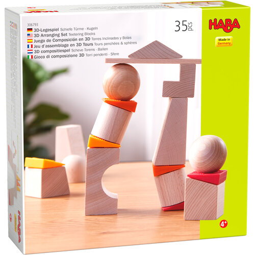 Haba 3D compositiespel 'Balanceertorens' Haba 3D compositiespel 'Balanceertorens'