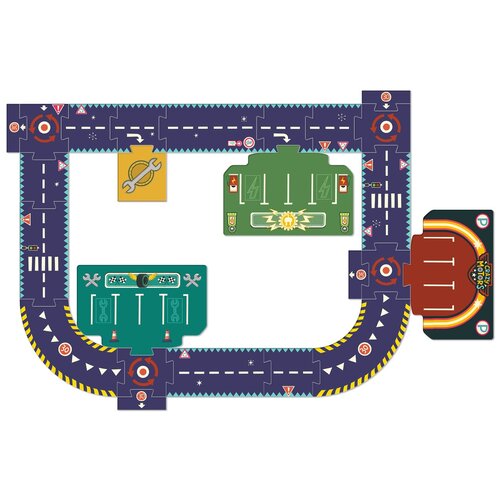 Djeco Gigantisch circuit crazy Motors