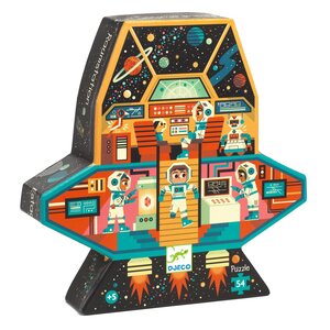 Djeco Puzzel Space station 54 st