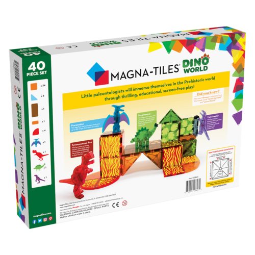 Magna-Tiles Magna-Tiles Dino-world 40 st