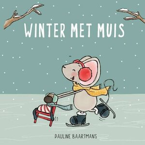 Witte Leeuw Kartonboek: winter met muis