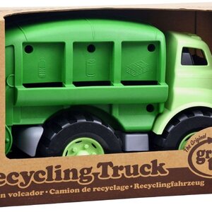 Green Toys vuilniswagen