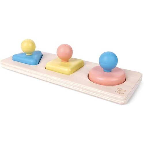 Hape montessori spiegel vormenpuzzel hout