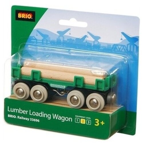 Brio Lange wagon voor houttransport