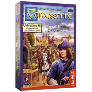 999 games Carcassonne: Graaf, Koning en Consorten