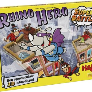 Haba Stapelspel 'Rhino Hero Battle' van Haba
