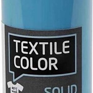 Creotime Textielverf turquoise, 250 ml