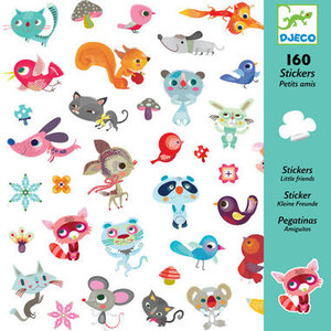 Djeco 160 stickers 'Kleine vrienden'