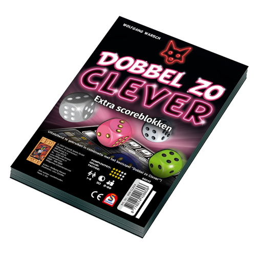 999 games Scoreblok 'Dobbel zo Clever'