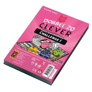 999 games Scoreblok 'Dobbel zo clever challenge'