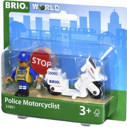 Brio Brio politie met motor