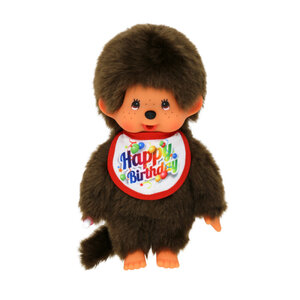 Monchhichi Monchhichi jongen Happy Birthday 20 cm