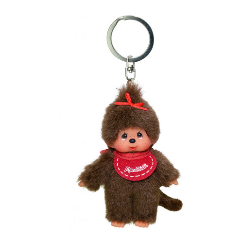 Monchhichi Monchhichi sleutelhanger rood, roze of blauw