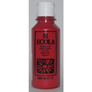 Royal-Talens Ecola plakkaatverf karmijnrood 250 ml